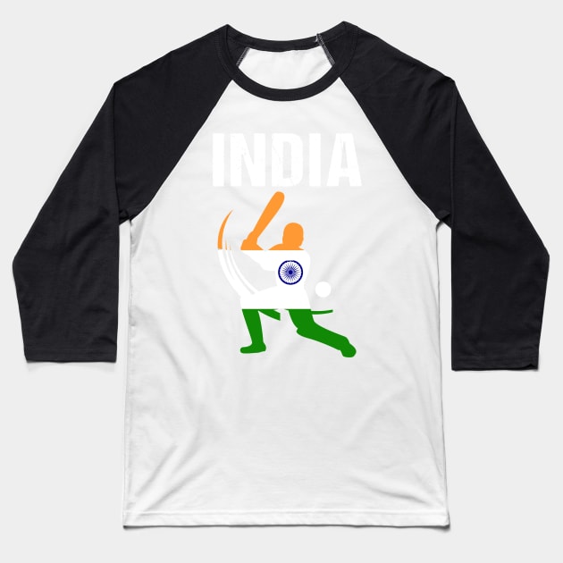 india cricket 2019 shirt Baseball T-Shirt by yellowpinko